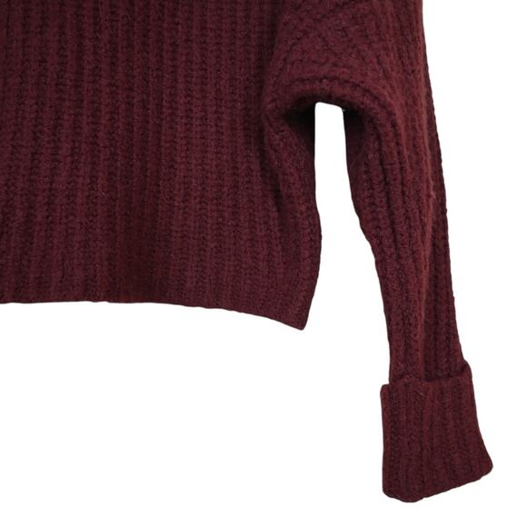 Maeve by Anthropologie Womens XSP Athena Cowl Neck Oversized Sweater - Picture 7 of 10